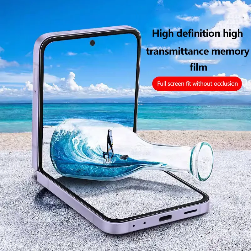 4 in 1 Full Cover Hydrogel Film For Honor Magic V Flip 2 5G Screen Protector Films Not Glass For Honor Magic V Flip