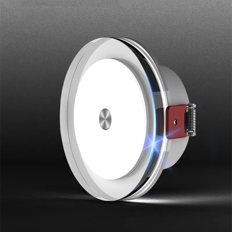 

5W 7W 9W 12W AC220V Light Luxury LED Downlight Crystal Recessed Ceiling Spot Lighting Bedroom Kitchen Indoor Lamp