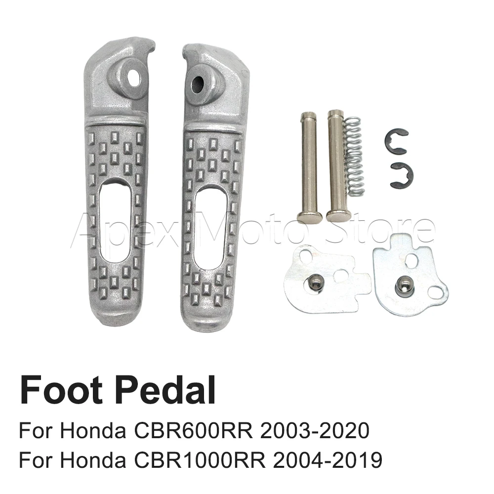 

For Honda CBR600RR 2003-2020 CBR1000RR 2004-2016 CBR 600RR 1000RR Motorcycle Accessories Rear Footrests Foot Peg Padel