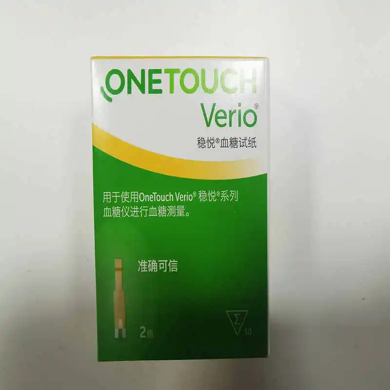 Onetouch Verio Test şeritleri 25/50 adet/100 adet Flex kan glukometre