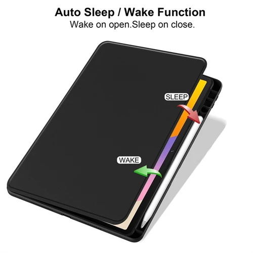 Imagen 2 del producto Para Huawei Honor Pad X8a funda de 11 pulgadas con portalápices soporte acrílico giratorio 360 contraportada para Honor Pad X9 2024 funda NDL-W09