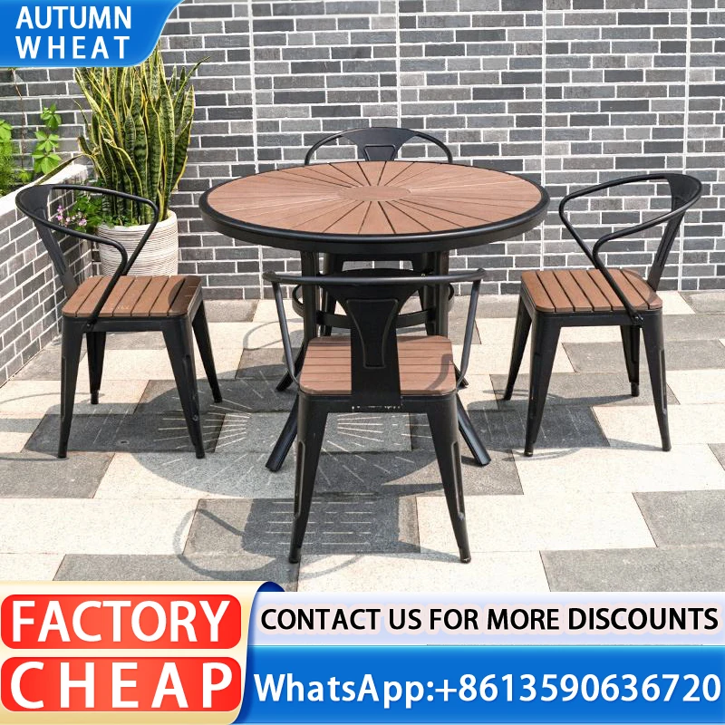 Vintage best selling aluminum metal patio poolside outdoor furniture set