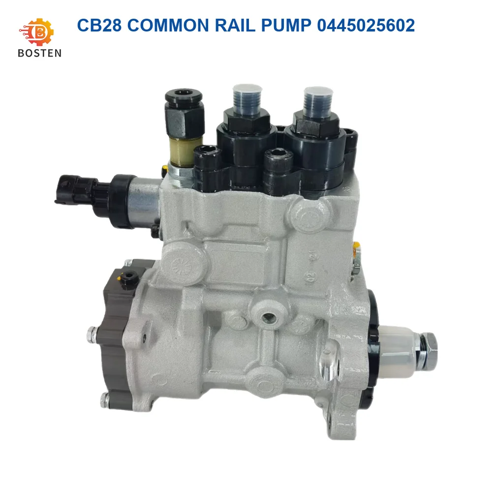Common Rail Fuel Pump 0445025602 3752647 For Perkins C7.1 For C7.1  Engine 3 Months Warranty Made In China