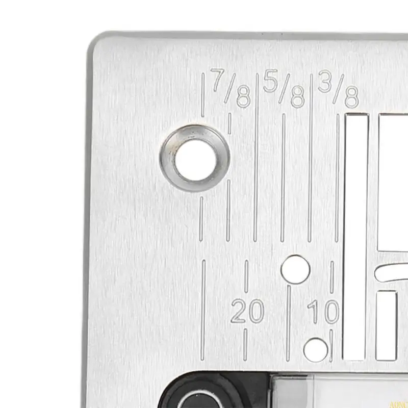 A0NC Machine à couture multifonctionnelle Machine à aiguille Plaque à couture en plastique Plaque à aiguille