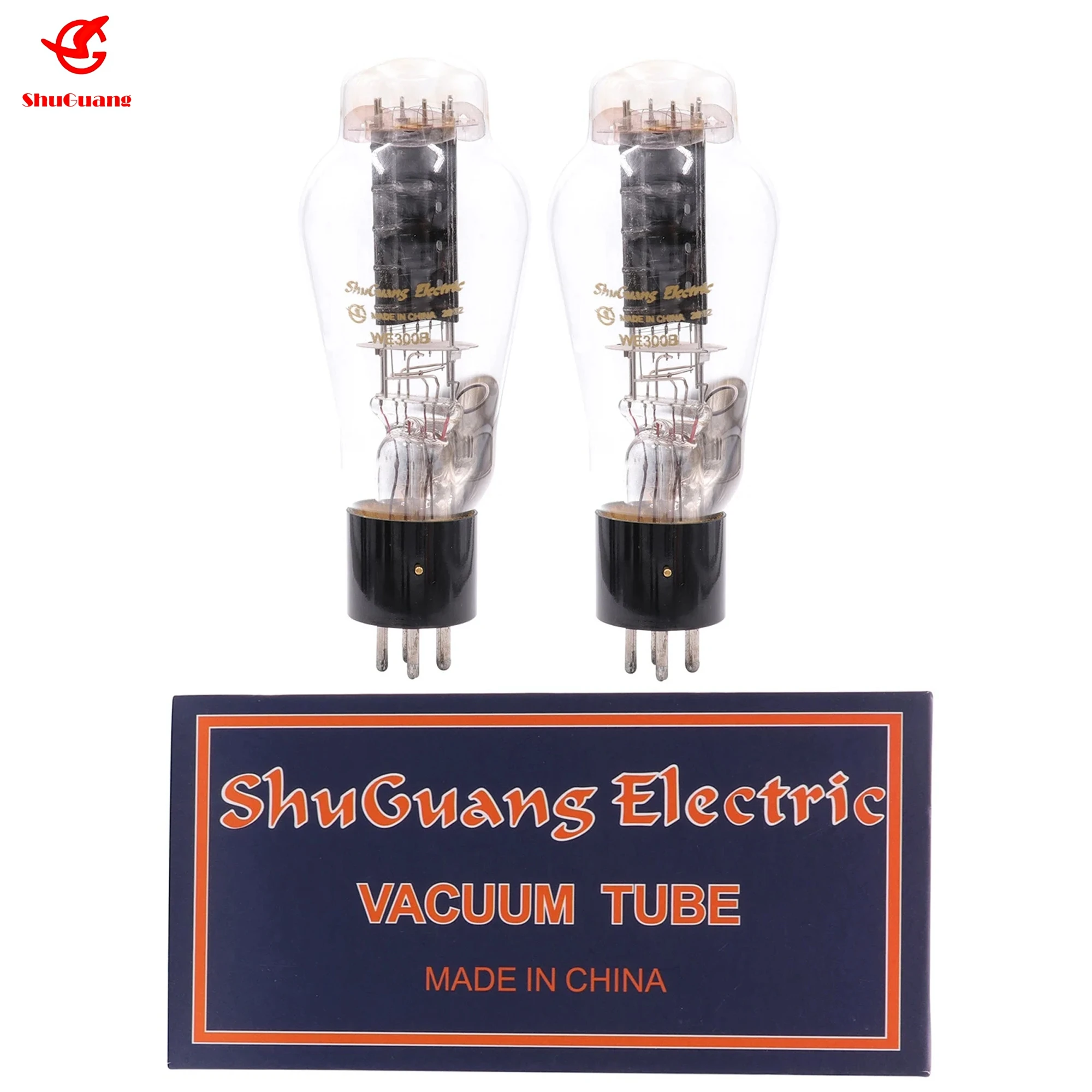 

Shuguang WE300B Vacuum Tube 1: 1 Clone Western Electric 300B Replace PX300B EH JJ AMP Kit DIY HIFI Audio Valve Matched Tested