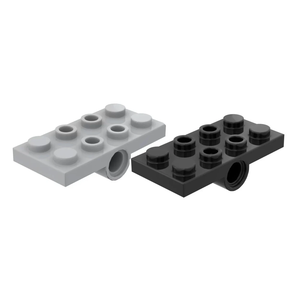 50pcs MOC Parts 26599 Plate Modified 2 x 4 with Pin Holes Compatible Bricks DIY Assmble Building Blocks Particle Toy Gift