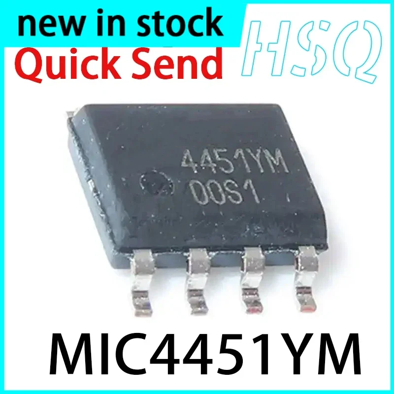 5PCS New MIC4451YM 4451YM SMT SOP-8 Driver Chip IC