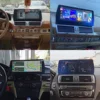 Radio samochodowe Android 13 2Din Stereo Autoradio Odtwarzacz Multimedialny GPS Navi Ekran do BMW 7er E65 E66 2002-2008 2