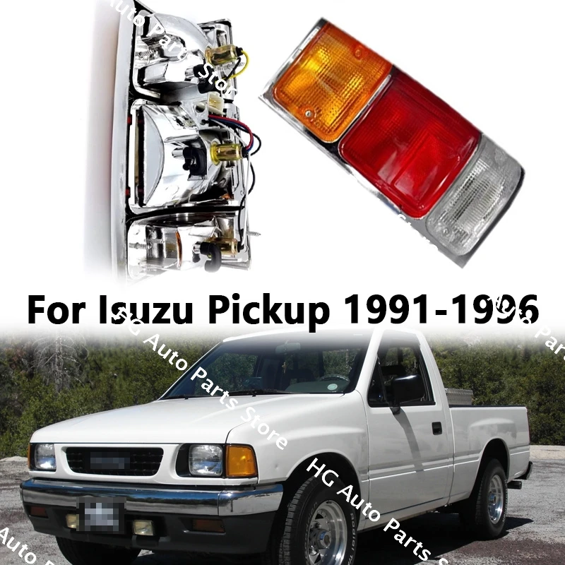 

Для Isuzu Pickup 1991-1994 1995 1996 для Holden Rodeo TF TFR грузовик левый и правый автомобильный задний фонарь с проводами лампочек