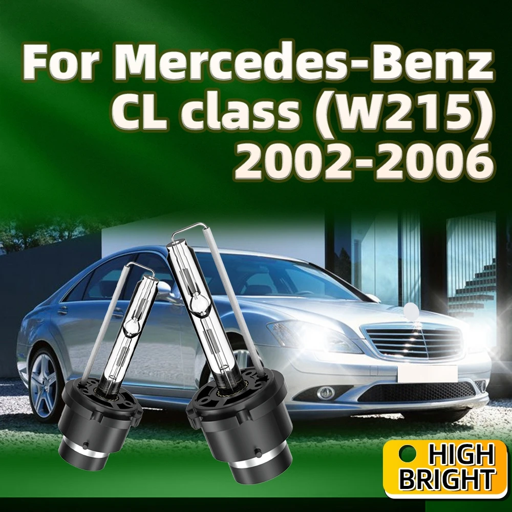 

2PCS 35W D2S Xenon HID Bulbs 6000K 10000K Car Headlight For Mercedes-Benz CL class W215 2002 2003 2004 2005 2006