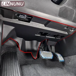 LINNUNU For Geely KX11 Monjaro KX11-J1 Car Left Lower Foot Plate Assy Manjaro Main Driver Guard Plate Xingyue L 2024 Accessories