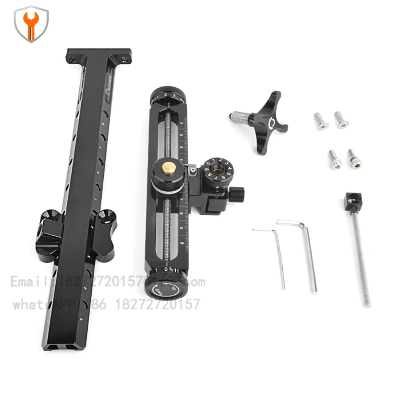 Bow And Arrow Recurve Sight Alloy T Sight For Competitive Archery Competition Special Compound Bow Universal Sight Accessories