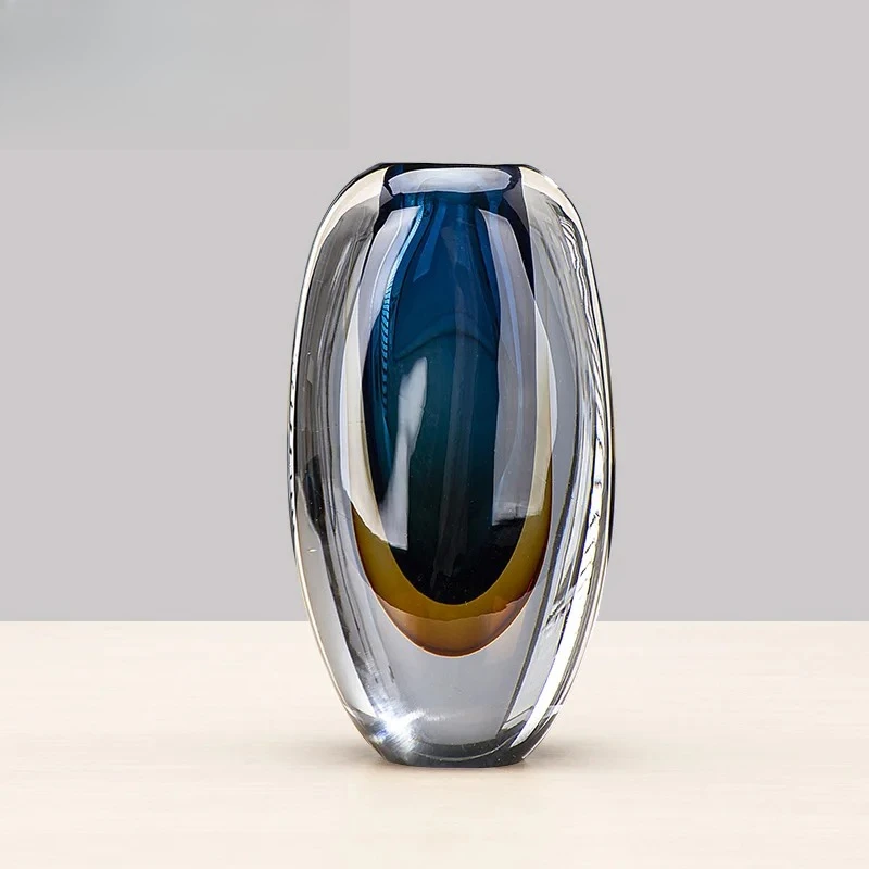 Vase decoration living room modern simple entrance high-end flower arrangement light luxury high-end TV cabinet coffee
