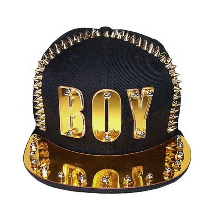 Men Caps Flat Hat Hip Hop Snapback Skull Baseball Cap Street Dance Caps Men Baseball Hat Sun Visor Gorras Casquette Kpop Hat