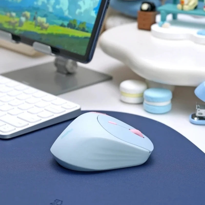 Rapoo MT560 Multi Mode 2.4G Wireless Bluetooth Mouse Ergonomic Lightweight Portable Mouse 4000dpi