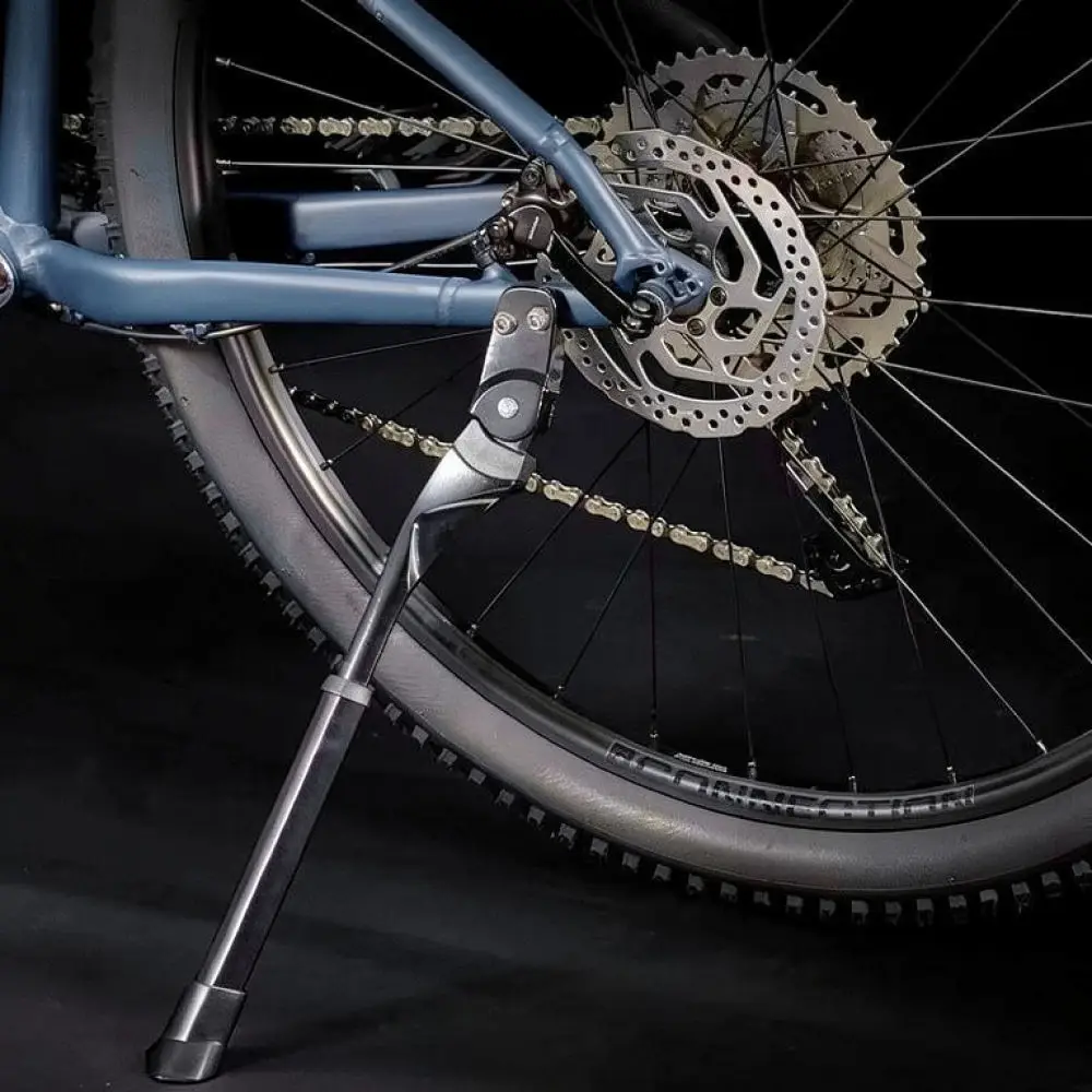 Universal Aluminum Alloy Bike Kickstand Adjustable Side Support Stand For Mountain Bicycles Road Cycling Parking Gear