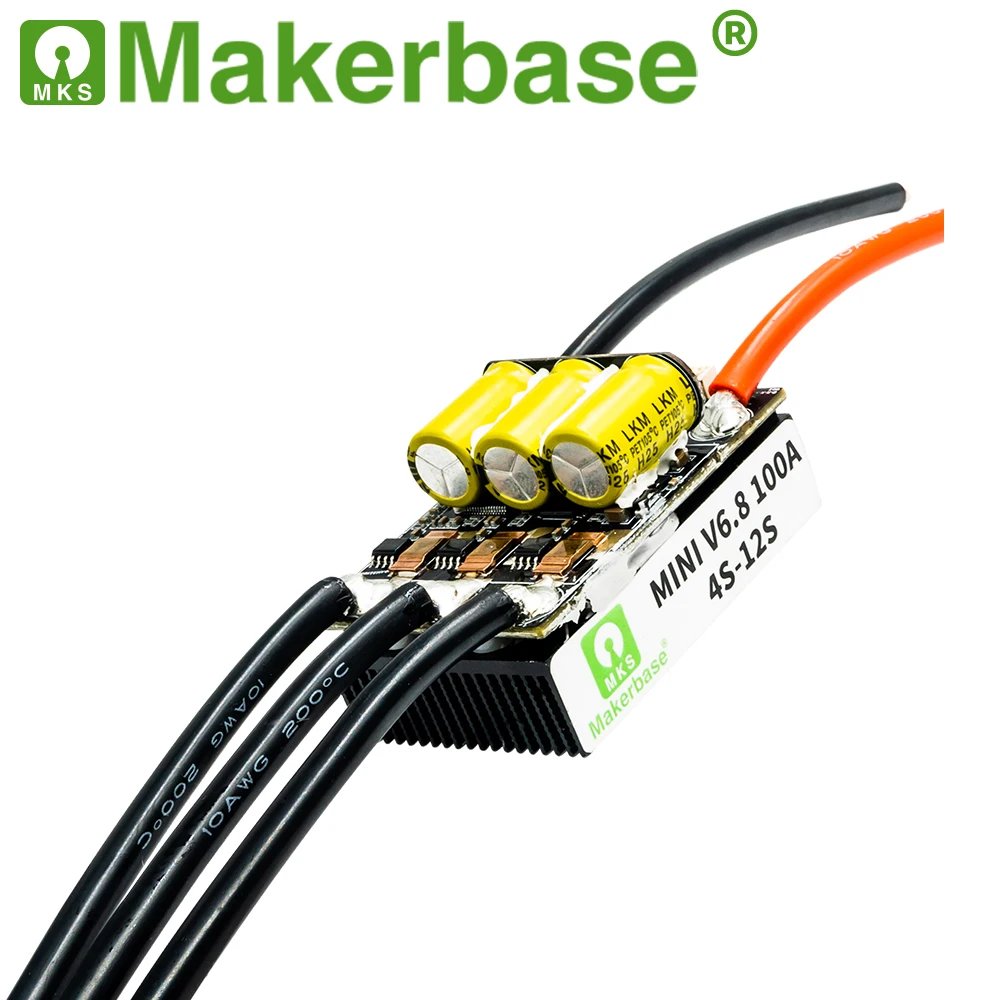 Makerbase VESC MINI V6.8 ESC FOC Brushless Motor Speed Controller for RC Models VESC 6
