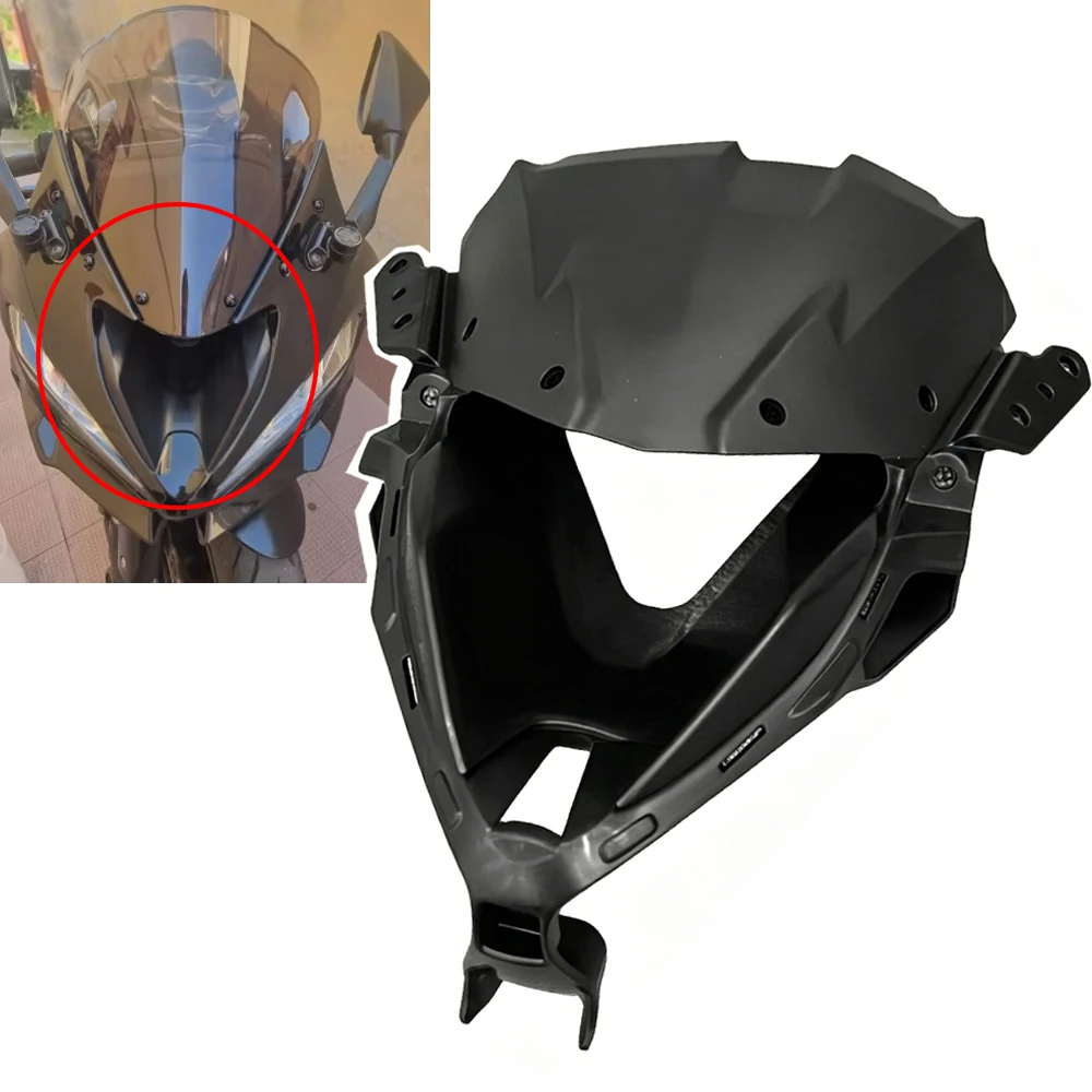 

ZX6R Front Upper Nose Fairing Middle Cowl Cover Panel for Kawasaki Ninja ZX-6R 636 2019 2020 2021 2022 2022 2023 ZX 6R Part Moto