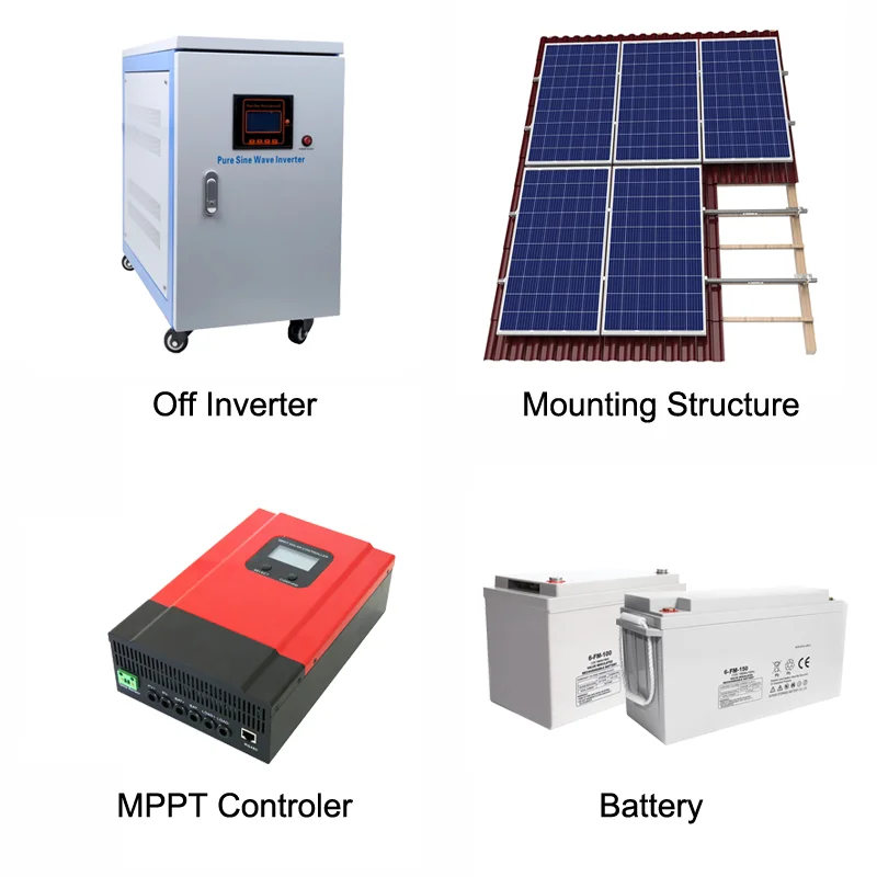 Customization 5 Kw Off Grid Solar Power System Full Solar Set 10Kw Solar Panel System