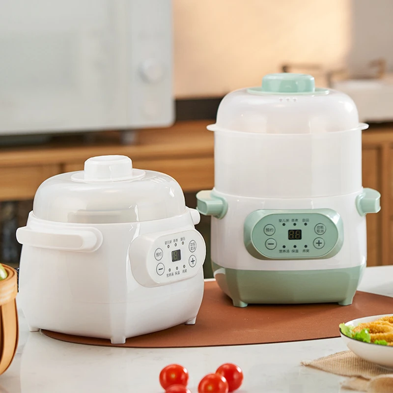 

Automatic Electric Clay Pot Slow Cooker Healthy Ceramic Liner Soup Stew Porridge Maker for Home Versatile Electric Stew Cooker