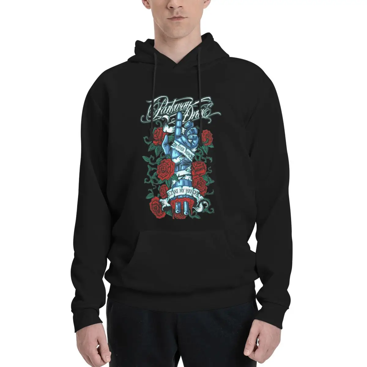

Parkway Drive (2) Polyester Hoodie Men's Sweatershirt Warm Dif Colors Sizes