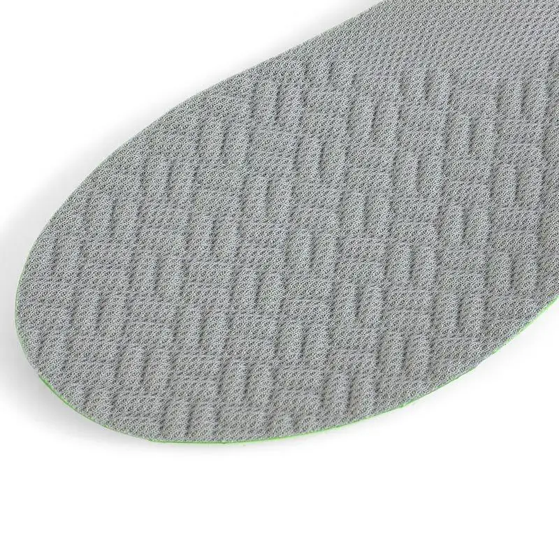 Sports Shock Absorption Insole EVA Insoles Green Breathable Arch Support Orthopedic Shoes Pad For Men Women Feet Care