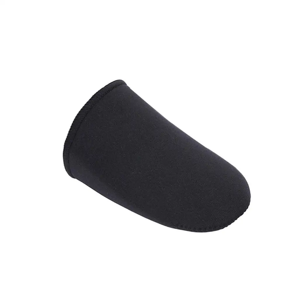 Cycling Shoe Toe Covers Neoprene Black Warmers for Winter Running Ice Baths Thermal Booties for Outdoor Sports Use