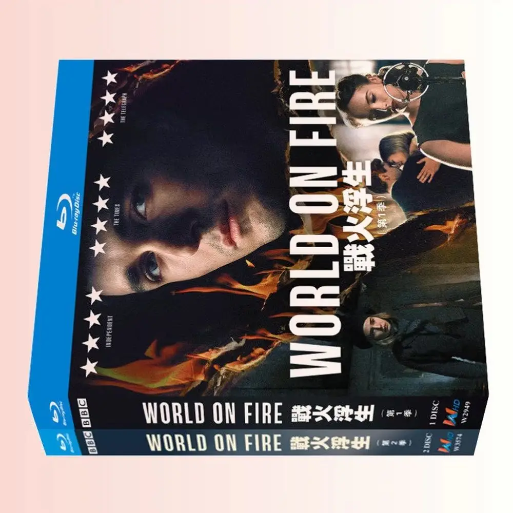 Blu-ray Ultra HD British Drama Series War and Peace Seasons 1–2 Box Set with English and Chinese Subtitles