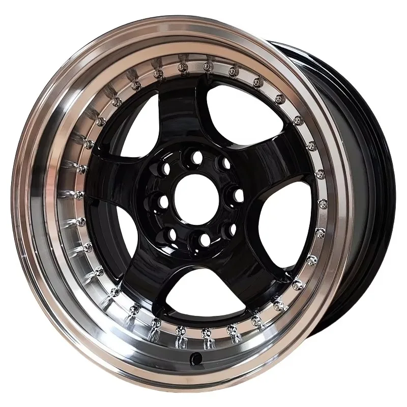 

F881431 15-дюймовый 15x7 15x8 4x100 4x114,3 изготовленные на заказ алюминиевые автомобильные диски и колеса, чехол на руль автомобиля, ступица колеса