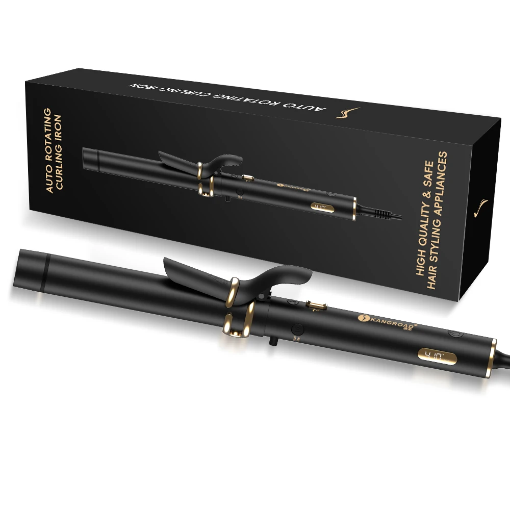 

32mm Ceramic Barrel Automatic Rotating Wave Curler Automatic Rotating Best Curler with LED Light and LCD Display