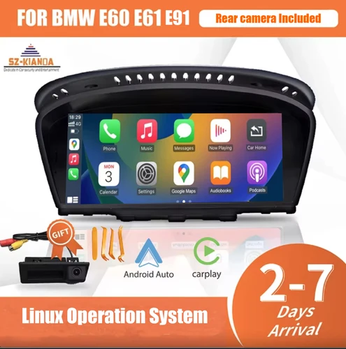 Auto Multimedia Touchscreen Für BMW 5 3er E60 E61 E62 E63 E90 E91 E92 E93 Android Auto CCC CIC System Drahtlose Carplay