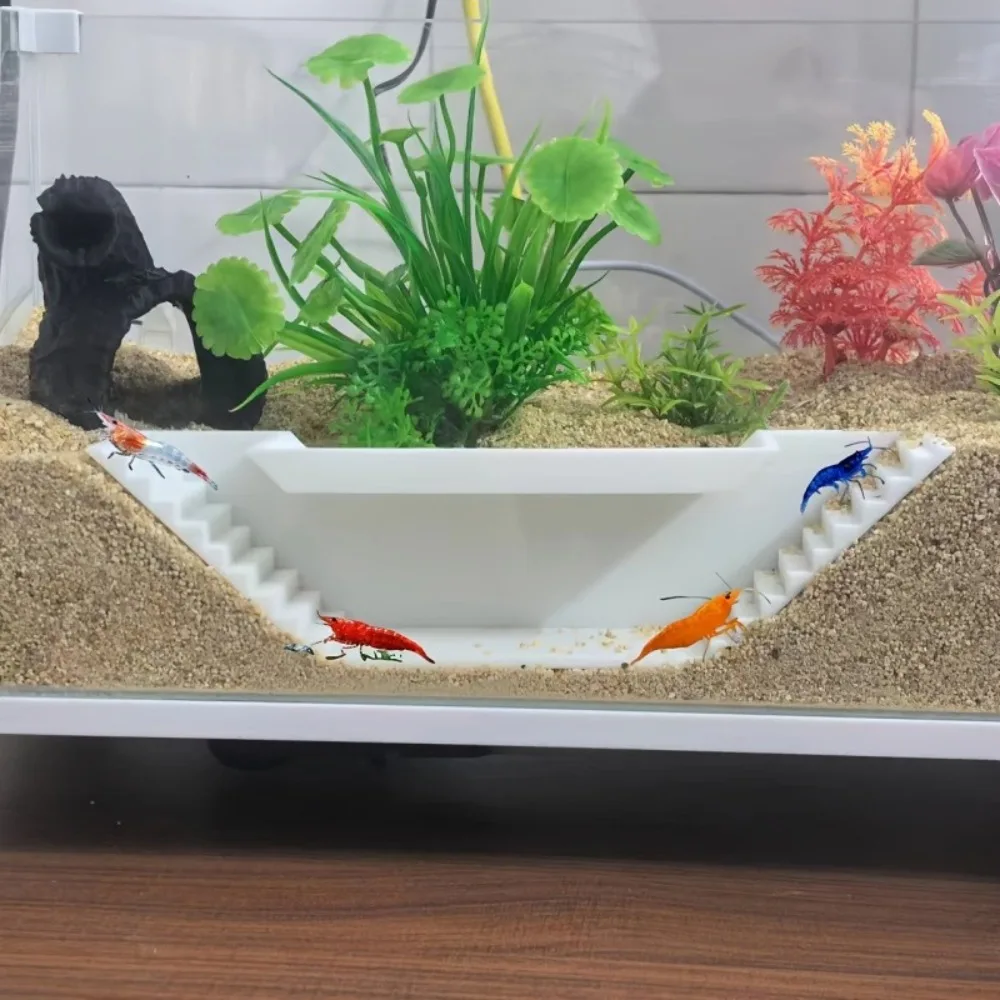 

Creative Non-slip Fish Shelter Cave Widened Bottom Stepped Fish Tunnel Plastic Artificial Resting Cave For Fish Tanks Aquariums