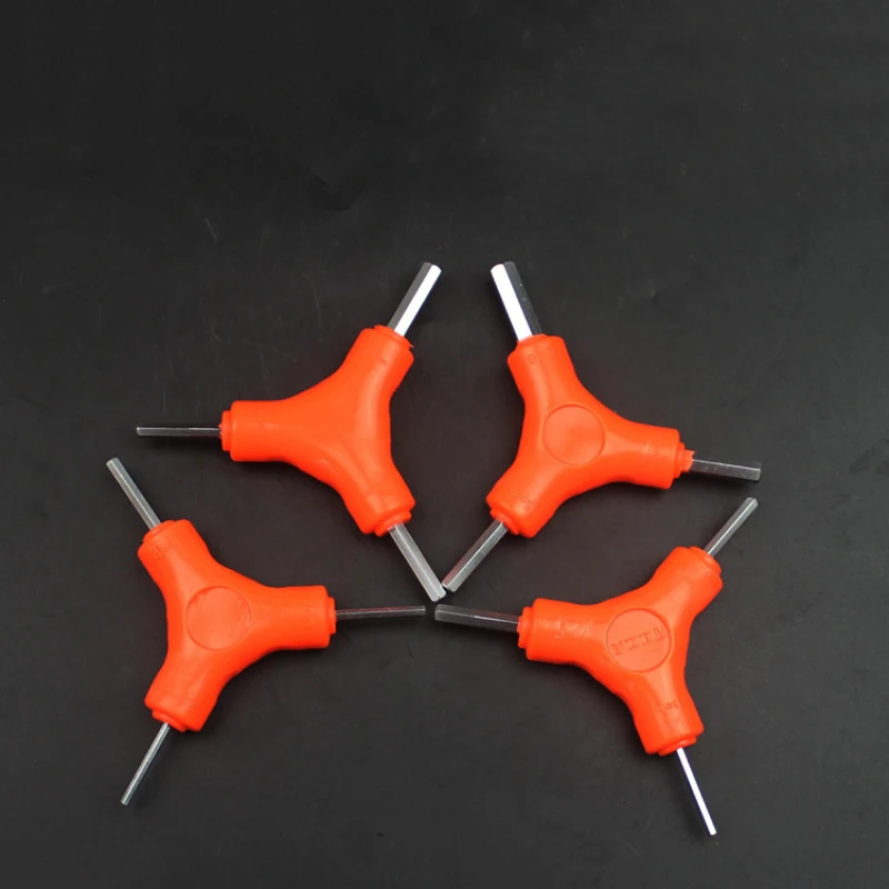 Chiave a brugola tipo Y 2.5 3 4 5 6 8mm strumento esagonale combinato per riparazione biciclette a tre teste