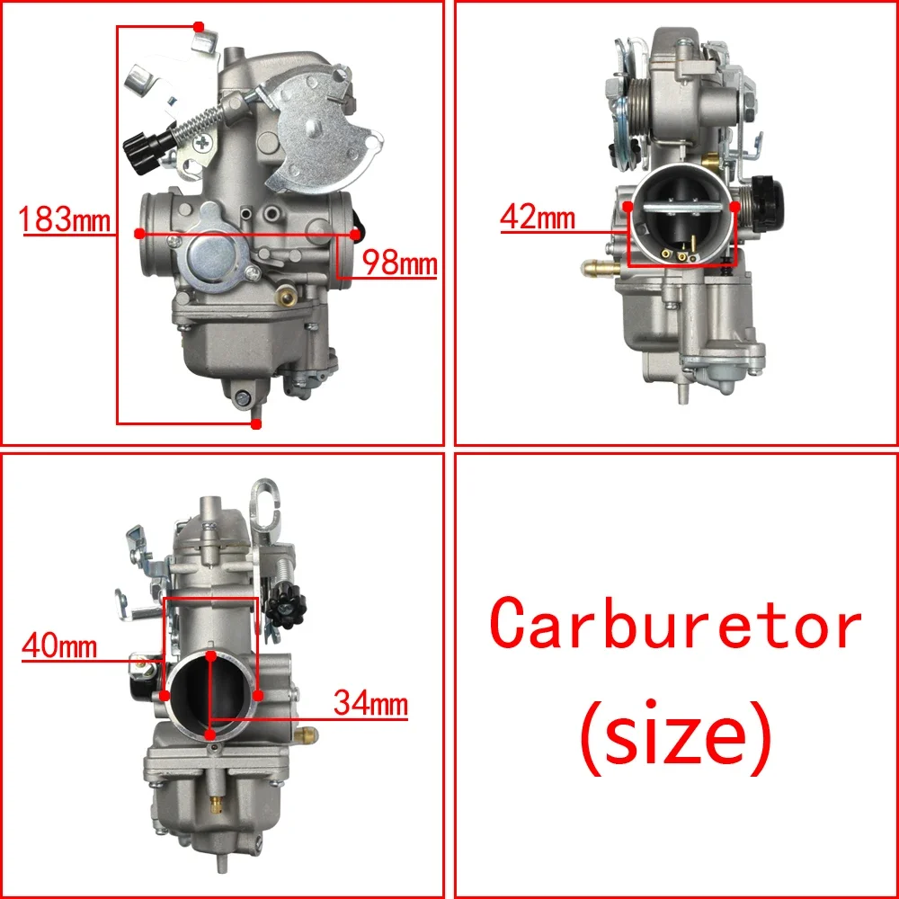 Carburetor For CBX/NX/XR/XLR/XL 200/250 CRF230 KL250 XR600R 4T 16101-KK0-004 Dirt Trail Bike Off-road Enduro Street Motorcycle