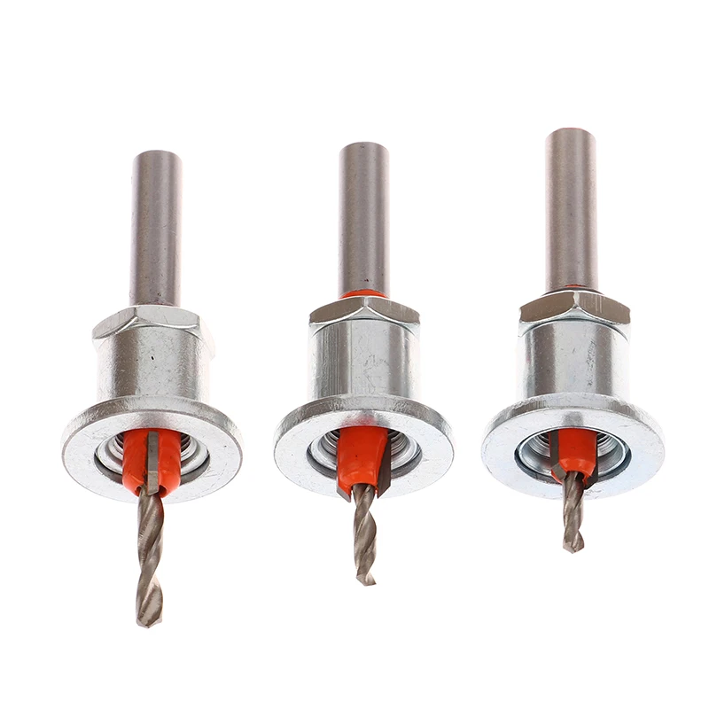 Adjustable Countersink Woodworking Router Core Limiter Alloy Drill Bits Wood Drilling Milling Cutter Screw