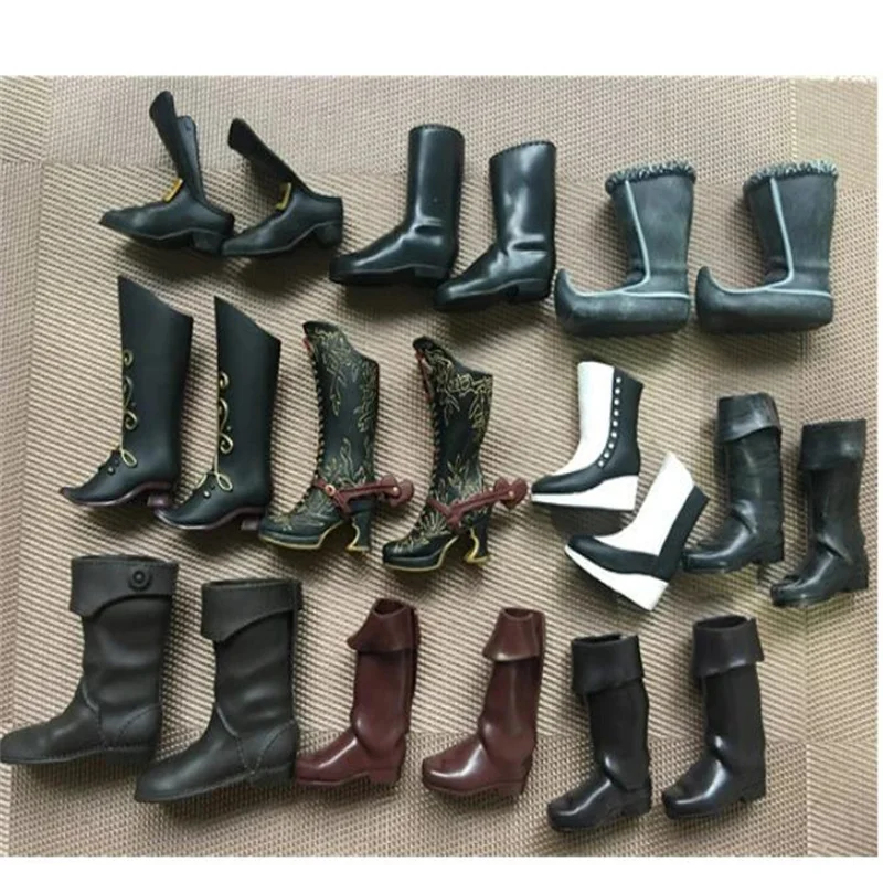 Male Doll Shoes Quality Doll Accessories 1/6 Doll Boots Sandals Fashion Doll Decors Colorful Doll Parts Ken Prince Shoes