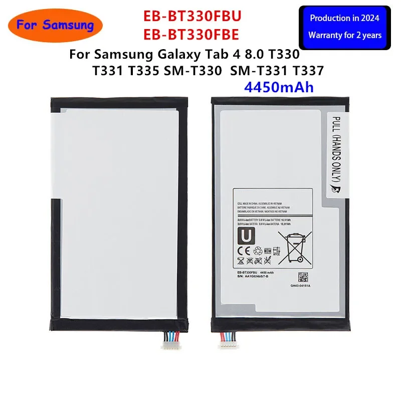 Brand New EB-BT330FBU EB-BT330FBE 4450mAh Battery For Samsung Galaxy Tab 4 8.0 T330 T331 T335 SM-T330 SM-T331 T337 +Tools