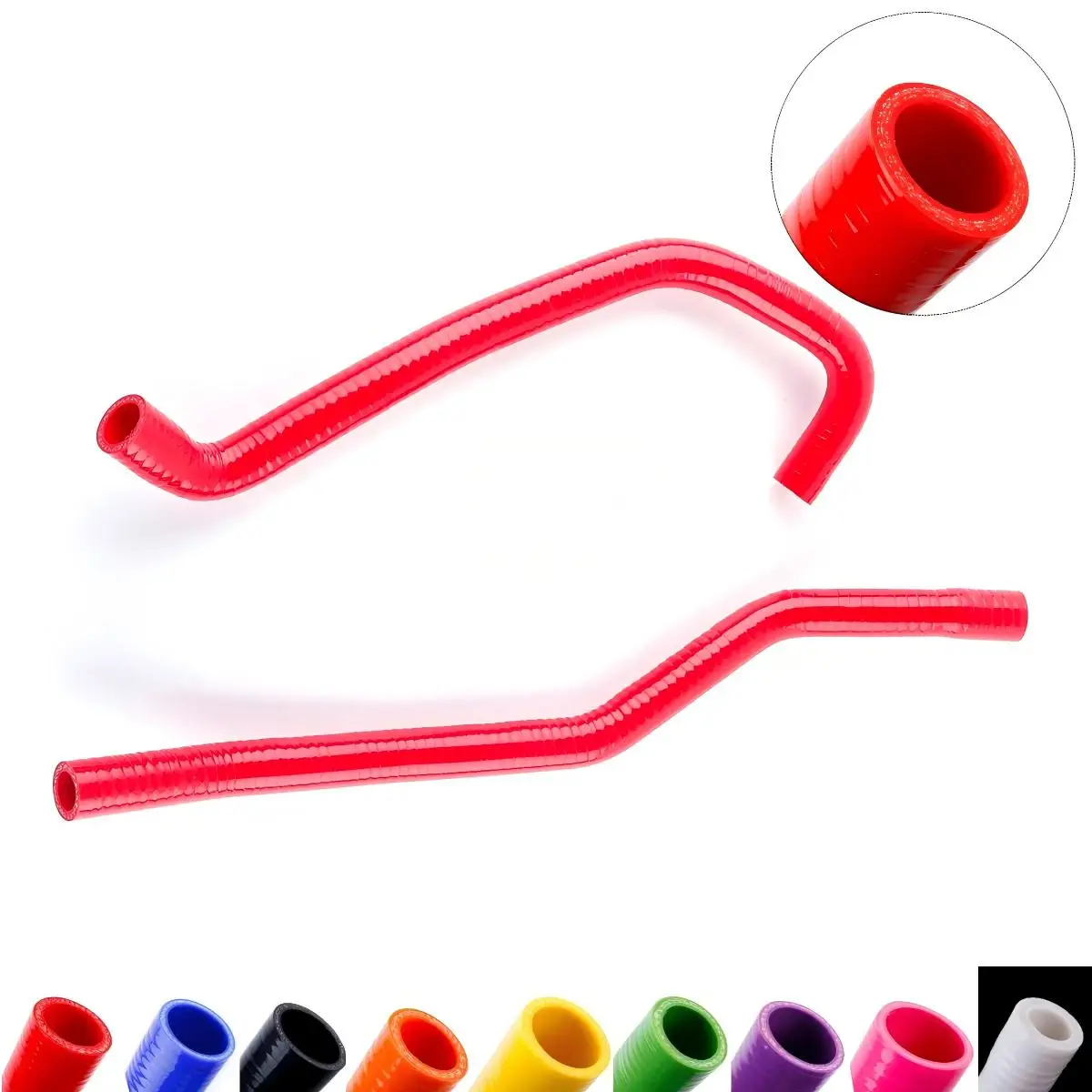 

WINNER&RACINGFor 2006-2020 Yamaha Raptor 700 YFM700 700R Silicone Radiator Coolant Hose Kit 2007 2008 2009 2010 2015 2019