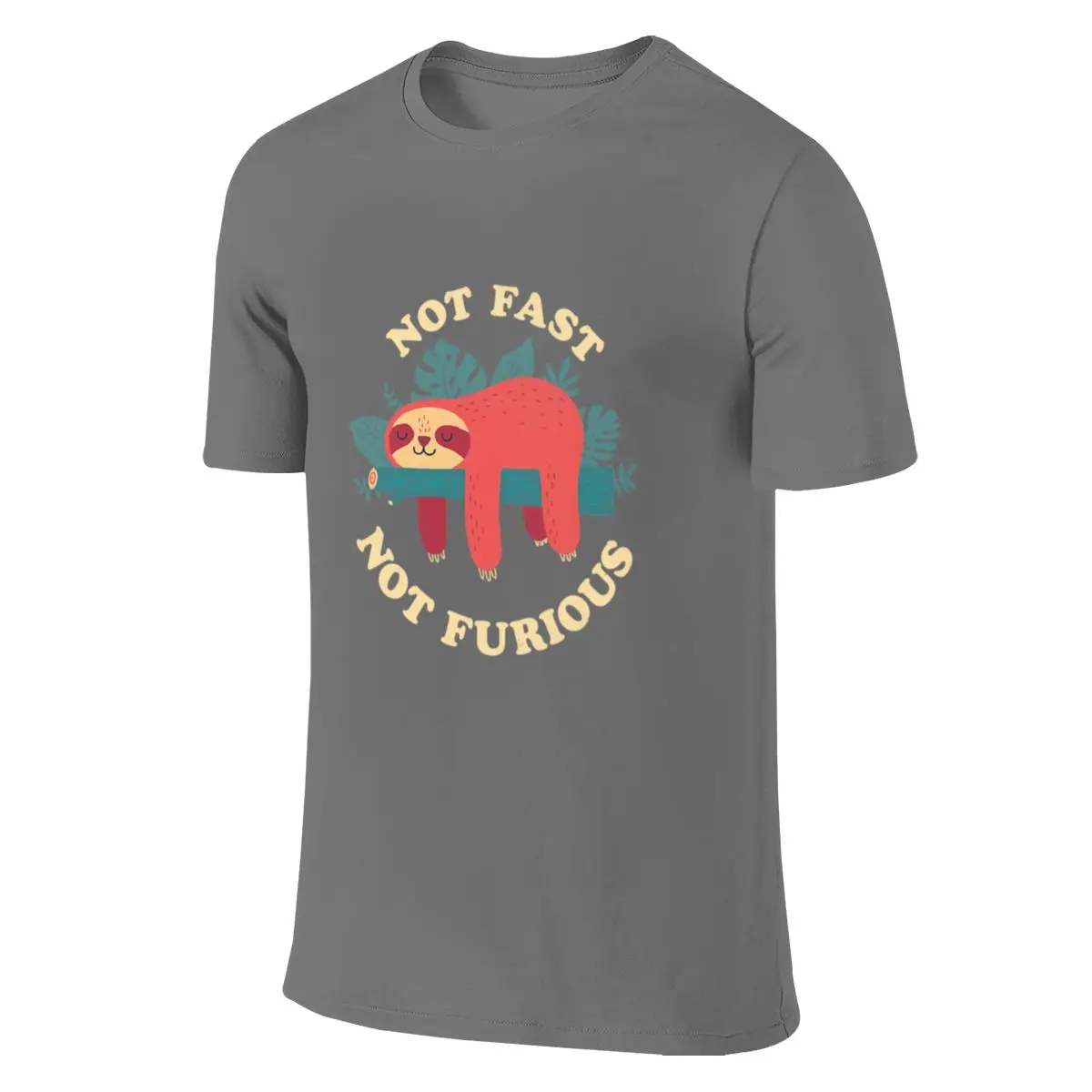 Not Fast Not Furious Short Style Reversible T-shirt Original Niche Heat Transfer T-shirt - view 3