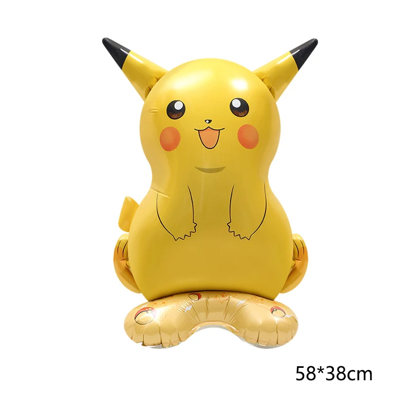 Pokemon Verpackung Tasche Geschenk Tasche Pikachu Thema Geburtstag Party Luftballons Süßigkeiten Snack Geschenk Tasche Charmander Squirtle Kinder Spielzeug Geschenke