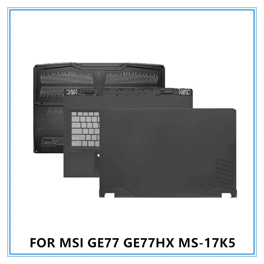 

Для ноутбука MSI GE77 GE77HX MS-17K5, задняя верхняя крышка с ЖК-дисплеем/передняя панель/верхняя крышка упора для рук/нижняя крышка корпуса