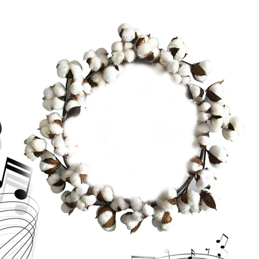 

Simulation Dry Wreath Christmas Decoration Dried Flowers Home Office Party Door Ring Holiday Party Decoration Gift