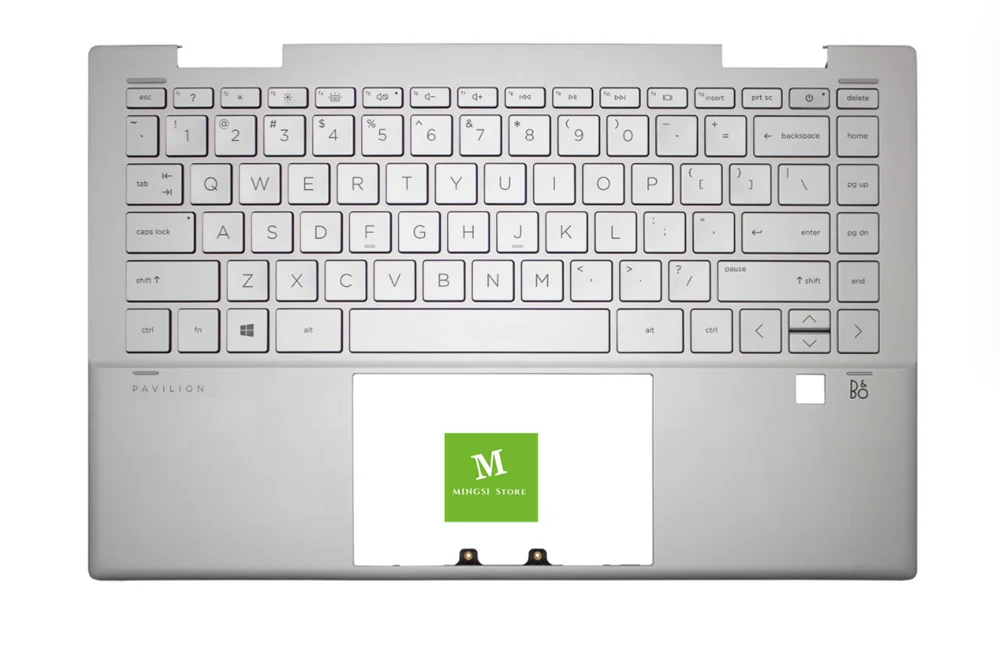 FOR HP Pavilion X360 14-DY 14M-DY TPN-W146 Palmrest Upper Case Keyboard Cover C Shell