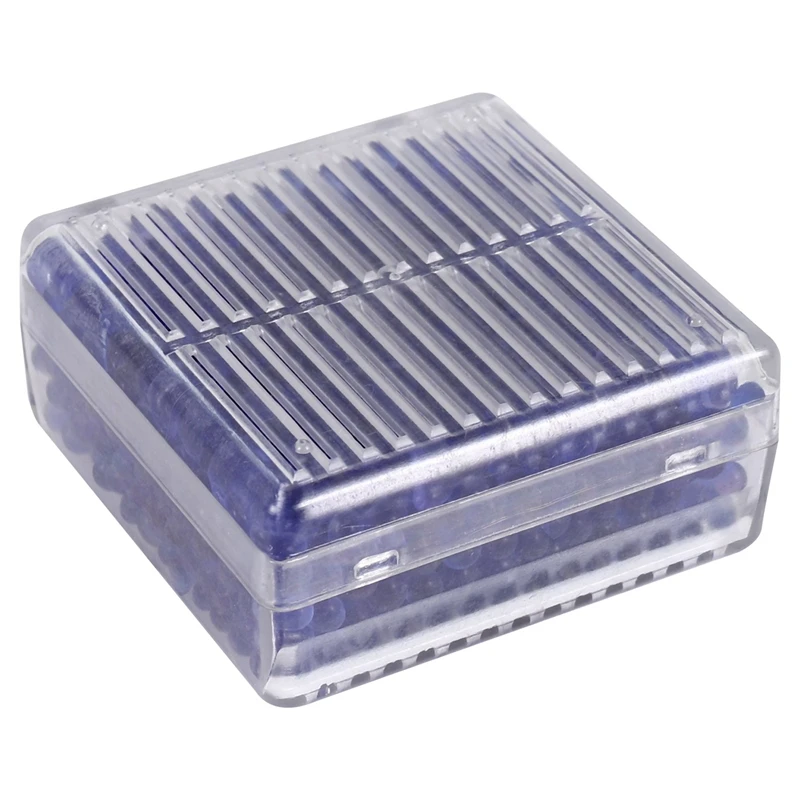 2 Stück blau anzeigende Silikagel-Trockenmittel-Feuchtigkeit für absorbierende Box wiederverwendbar-PZZW
