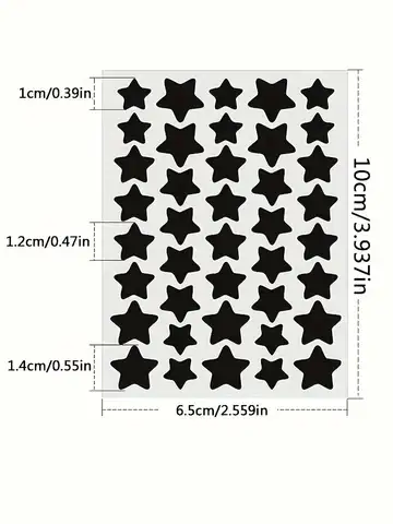 240 Count Superstar Hydrocolloid Pimple Patches - Cute Star-Shaped Cover, Colorful & Shiny, Fragrance-Free, Paraben-Free, Suitab