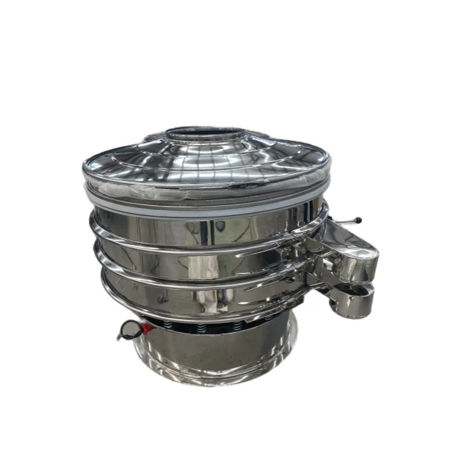 

1200-Тип 2-слойная вибрационная машина из нержавеющей стали, промышленные вибрирующие шейкеры для пищевых продуктов, автоматическая сито-машина