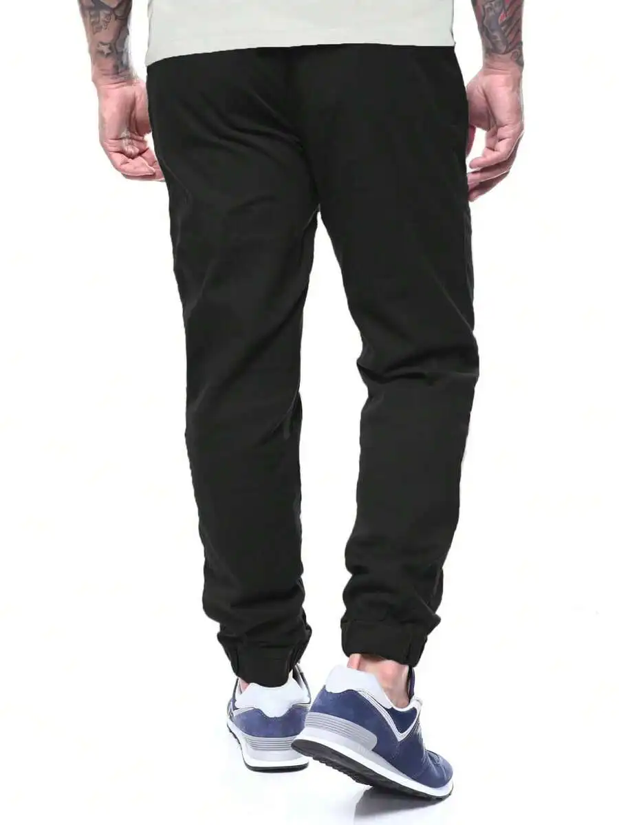 Manfinity Homme Men's Drawstring Pocket Daily Casual Outdoor Jogger Pants, For Fall