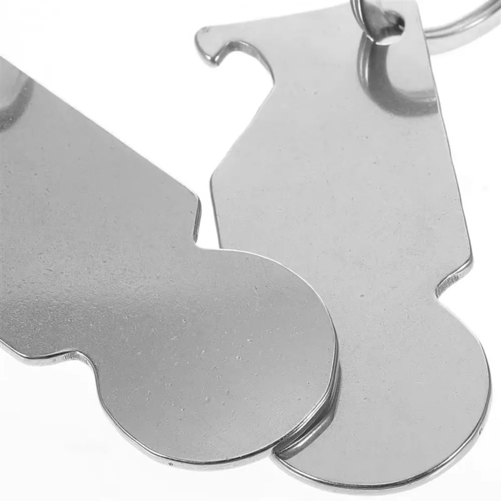 4 قطعة رموز عربة سلاسل المفاتيح عربة التسوق عربة الرموز حلقات المفاتيح أبازيم عربة الرموز Keyrings قلادة معلقة #5