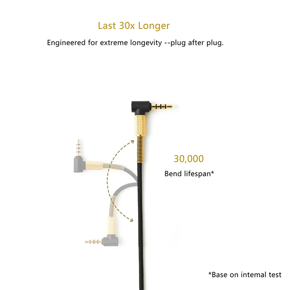 مايكرو USB 3.5 مللي متر AUX مضفر الحبل 2 متر سماعة الألعاب الصوت تمديد كابلات الحبل مرنة ل SteelSeries Arctis 3 5 7 Pro #5