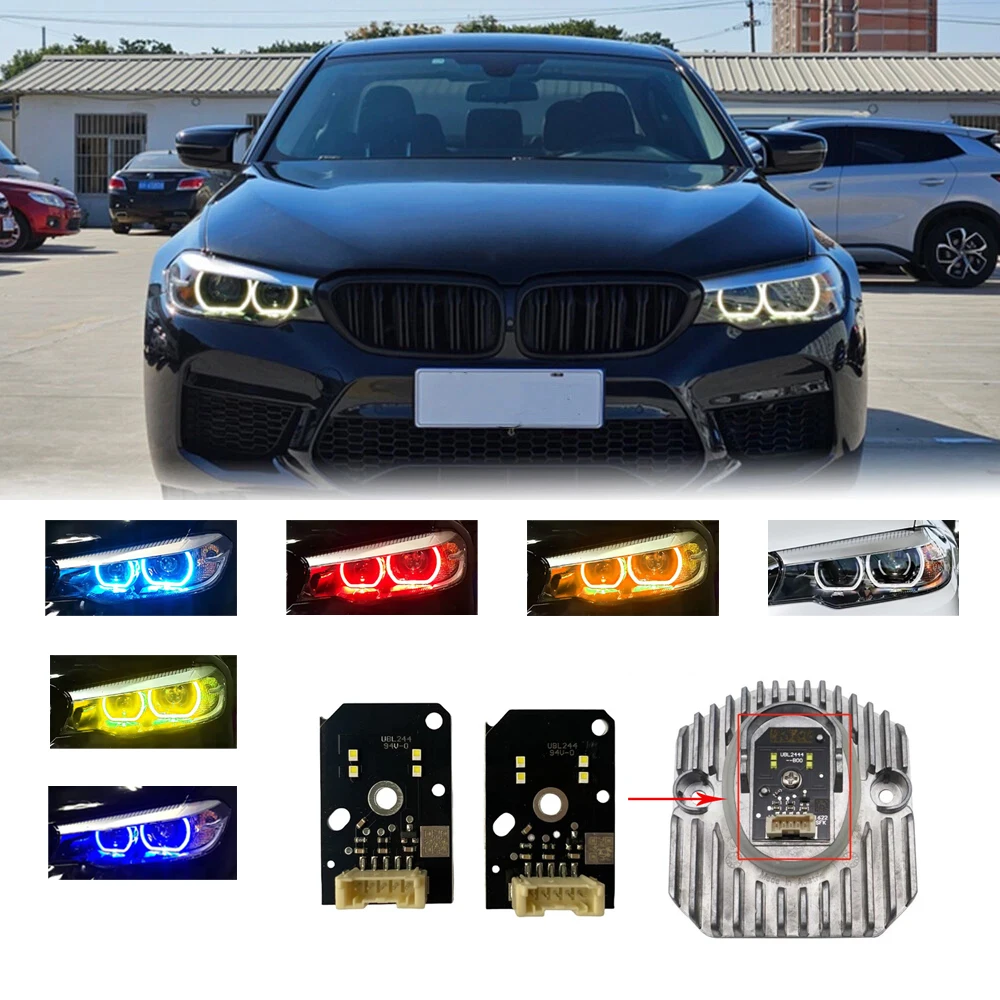 For BMW 5 Series G30 G31 F90 M5 2017 - 2020 LED Headlight Daytime Driving Light Moduel Boards Chip 63117214934